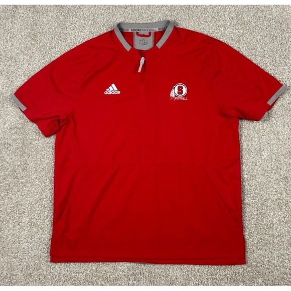 adidas Other - Florida State Seminoles Shirt Mens Large Red Adidas Windbreaker Football NCAA